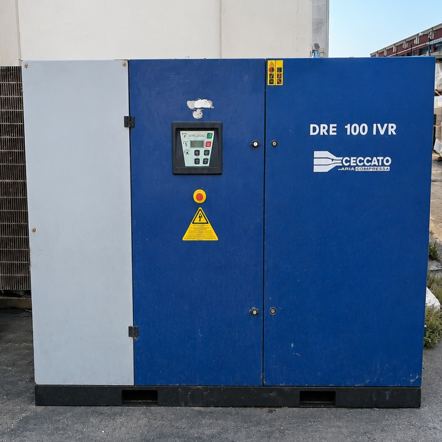 COMPRESSORE CECCATO DRE 100 IVR G7 - Usato